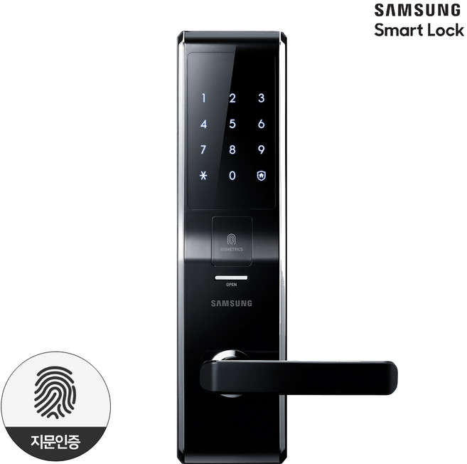 삼성 스마트도어락 SHS-H700 번호+지문+비상키, 고객직접설치