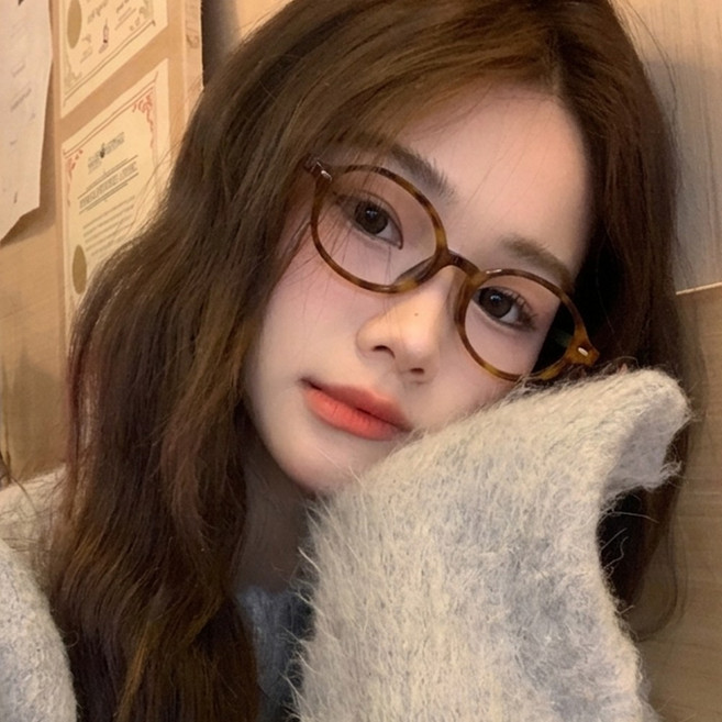 프로젝트A 여성용 블루라이트 차단 긱시크 안경 오벌 자외선 차단 안경