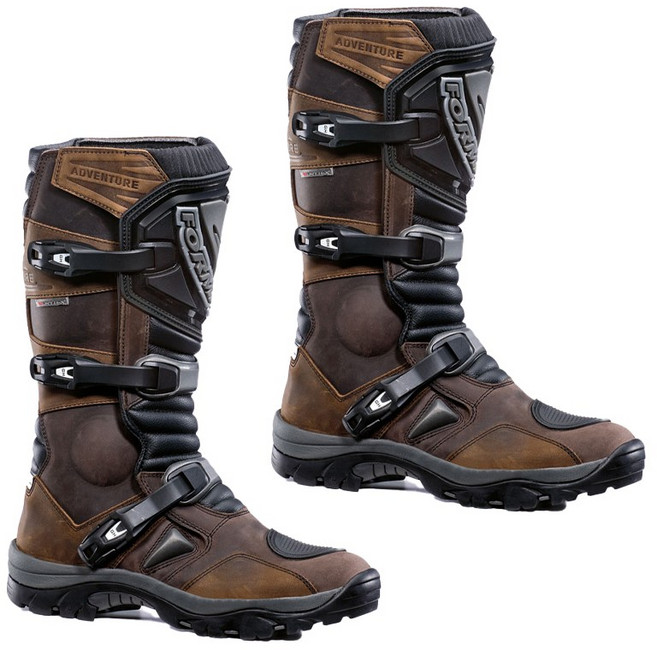 포르마 ADVENTURE 오프로드 오토바이 레이싱 방수 부츠, 브라운