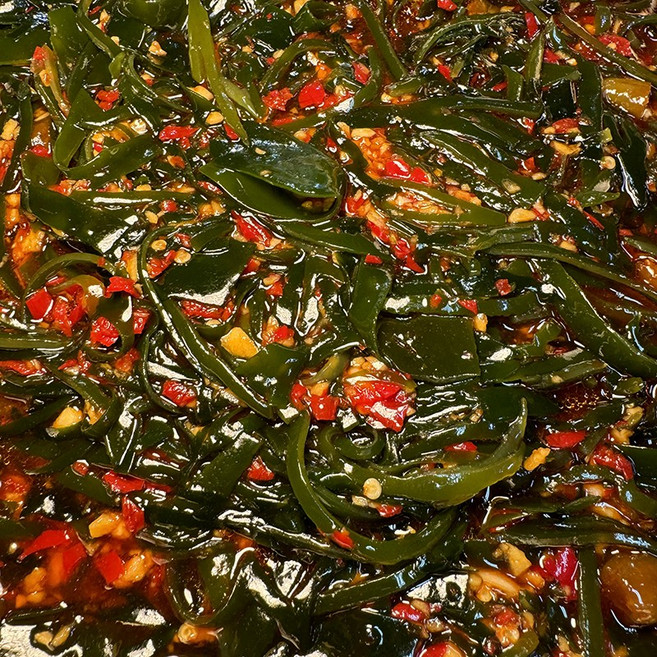 마라다시마채무침 500g 새콤달콤매콤 얼얼한 맛 완도산 채다시마, 1개