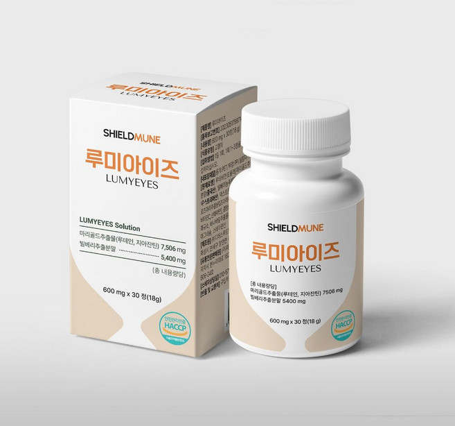 쉴드뮨 루미아이즈 루테비전 포뮬러, 1개, 30정