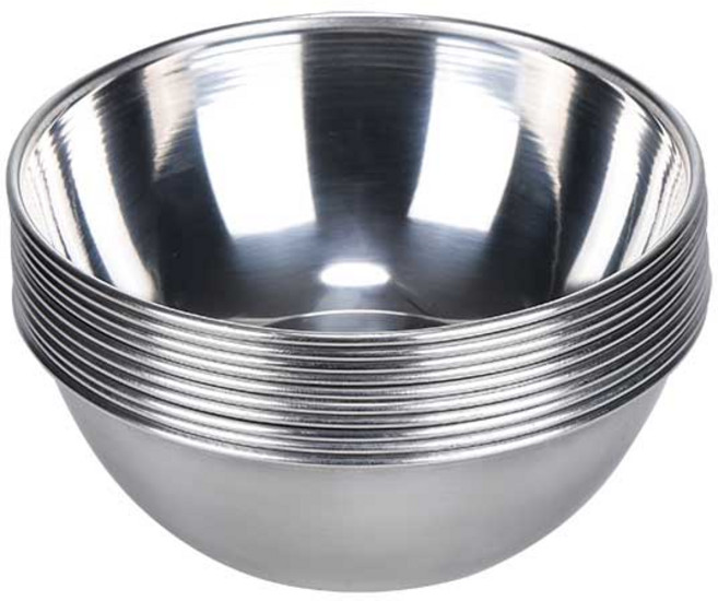 후지뱅이 스텐 비빔기, 10개, 특대(16cm)