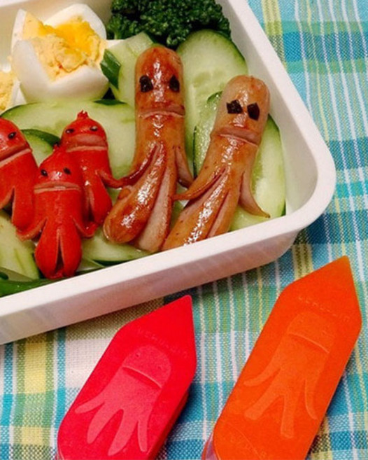 도시락 데코 소세지문어 만들기 소시지 커터기, 1개