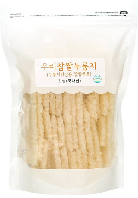 오궁 국내산 찹쌀 누룽지 누룽지튀김용 찹쌀죽용, 1개, 500g
