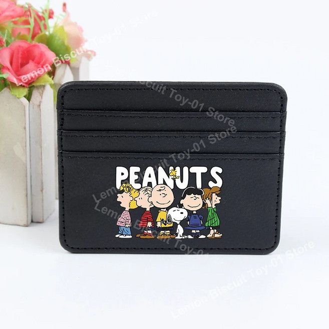 스누피 찰리 우드스탁 카드지갑