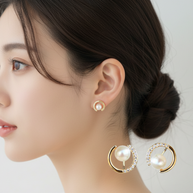 하루테 귀 안뚫는 귀찌