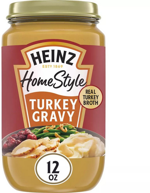 하인즈 로스티드 터키 그레이비 Heinz Home Style Roasted Turkey Gravy, 1개, 340g