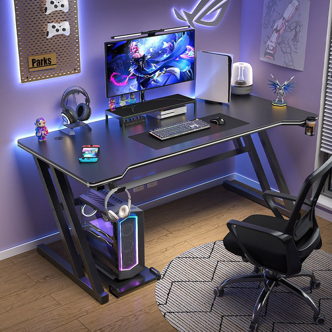 투에스리빙 컴퓨터 게이밍 책상, 블랙