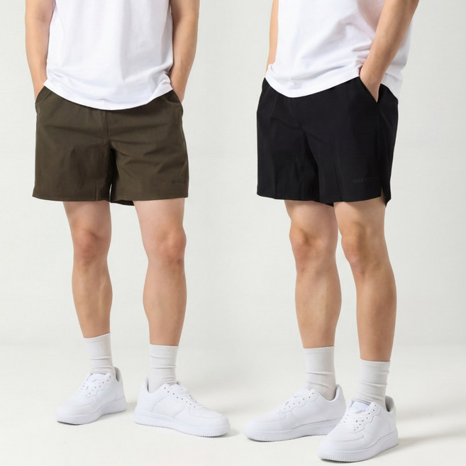 오로꼬 1+1 남자 아이스 액티브 쇼츠 쿨링 여름 데일리 반바지