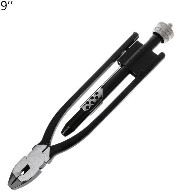 6" 9" 스프링 리턴이 있는 항공기 안전 와이어 꼬임 플라이어 잠금 꼬임 트위스터 9 1개, 9인치 × 1개