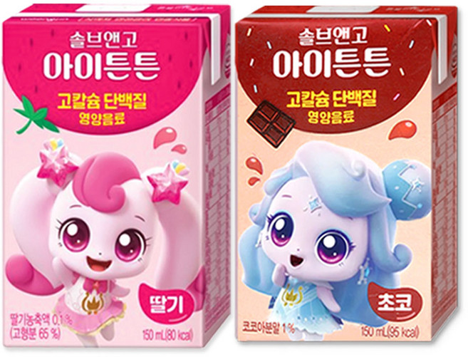 캐치티니핑 솔브앤고 2종, 2개, 150ml