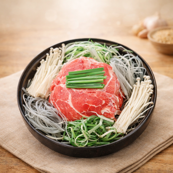 [그린푸드시스템] 냄새없는 최고급 염소 불고기슬라이스 300g, 1개