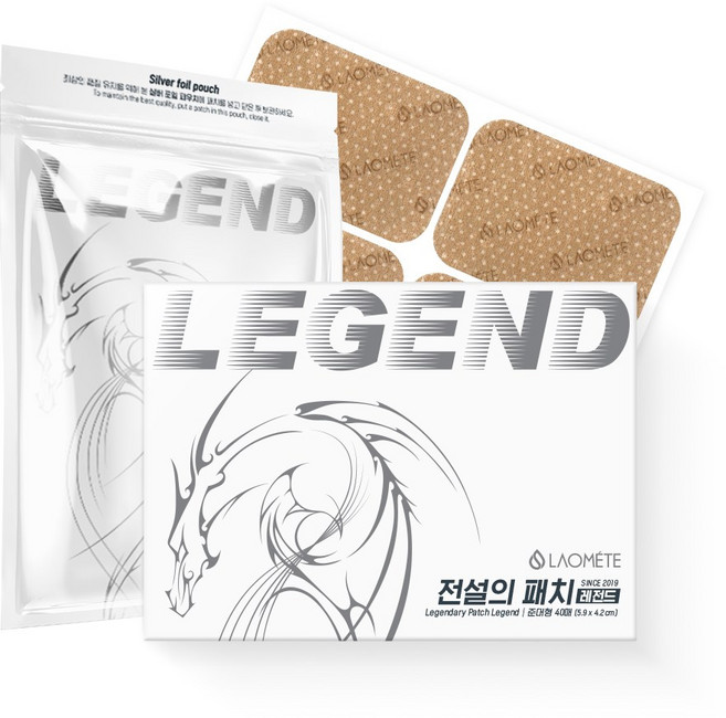 라오메뜨 전설의패치 레전드, 1개, 40매