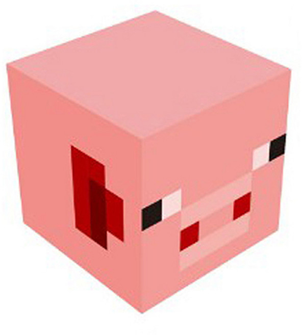 BEACON 마인크래프트 TNT 무드등 라이트박스 7종, 분홍돼지