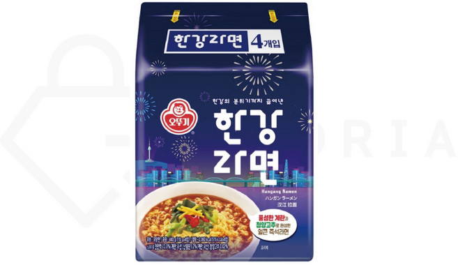 오뚜기 한강라면 110g, 8개
