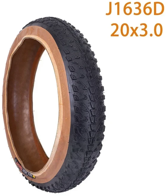 ZTTO 스노우 팻 자전거 타이어 내구성 접이식 60TPI 펑크 방지 20x3.0 모바일 바이크 슈레이더 A/V 내부 튜, 01 1pcs, 01 접이식