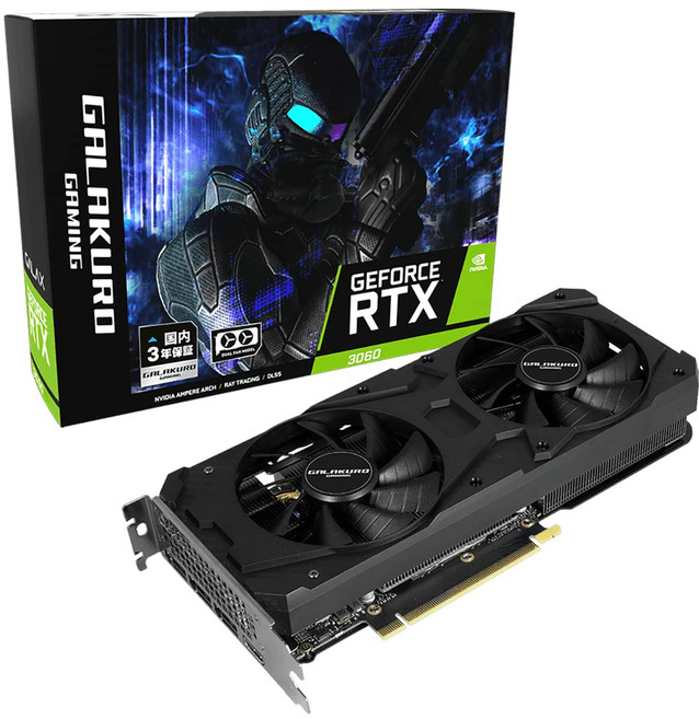 현인 지향 NVIDIA GeForce RTX3060 탑재 그래픽 보드 GDDR6 12GB GALAKURO GAMING 시리즈 [국내 정규 대리점품] GG-RTX3060-E12GBOCDF, 상세페이지 참조