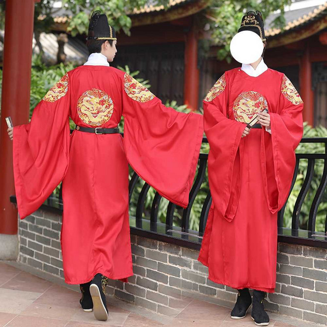 곤룡포 남자 한복 황제 왕 임금 용포 졸업사진 의상 1. S 황색 용포+벨트+덧깃