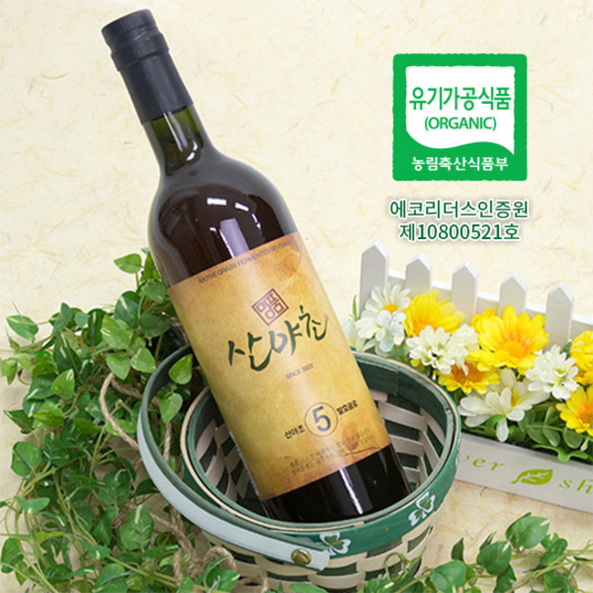 산야초효소 발효액 유기농 이의영 산야초5호 500ml, 1개