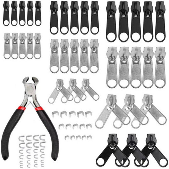 도나토르 지퍼 수리 세트 보수 수선, 1개