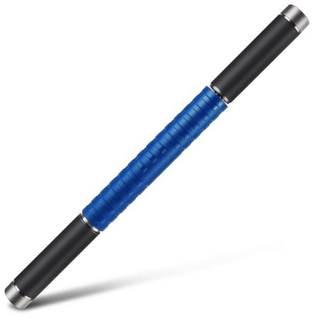 Muscle Roller Stick Massage for Deep Tissue Massage Calf Myofascial Release Therapy Stick Back, Blue