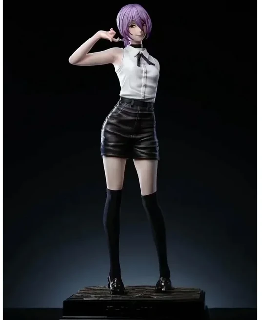 [고품질] 체인소맨 레제 탁상용 피규어 데스크탑 장식품 섹시 컬렉션 더블 헤드, 1개, 섹시 레제