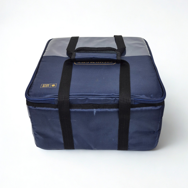 스킨포장 지함박스 보냉가방 (소) 2216/2417 겸용 남색 30개 정육포장 정육선물 신선제품포장 명절선물가방