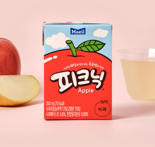 매일유업 피크닉 청포도, 24개, 200ml