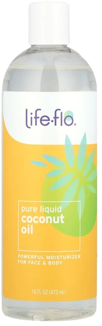 Life-flo (라이프 플로 헬스) 순수 액상 코코넛오일 473ml(16fl oz), 1개 - 쿠팡