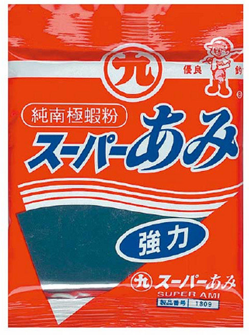 MARUKYU 민물낚시 크릴분말 초강력 집어 첨가제 마루큐 수퍼아미 40g, 1개