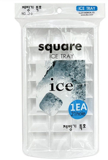제빙기 가정용 얼음트레이, 1개, 화이트