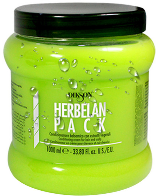 딕슨 허브란팩 청량감 원케어 극손상모발 진정효과 쿨링 트리트먼트 1000ml, 1개, 1L