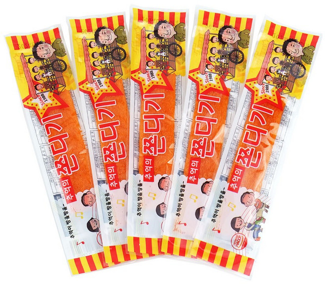 코리아푸드 추억의 쫀드기 1박스 12g 100봉, 100개