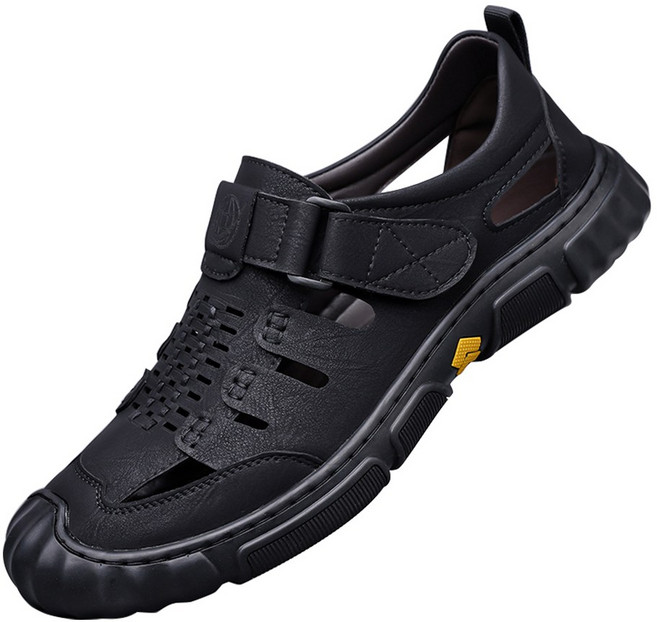 [ 보이앤맨 ] 남자 샌들 남성 벨크로 편한 여름 찍찍이 캐주얼화 운전신발 슈즈 ( 사이즈 : 240/245/250/255/260/265/270/275/280/285/290 )