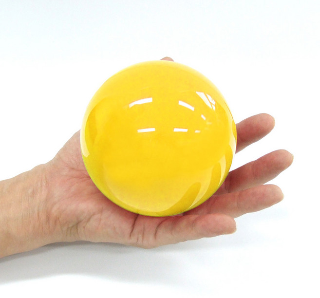 불투명노랑 PP 10cm 20개입 추첨행사 둥근 캡슐 뽑기