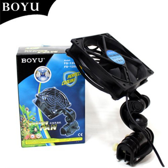 이스타 쿨링팬 1구 어항 냉각 수조 온도 구피 베타 물고기, 1개
