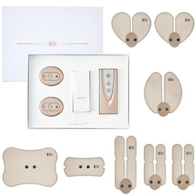 이파스 더블세트 저주파 의료기기 자극기 마사지기 물리 치료기 안마기 전기 치료 가정용 개인용 무선, 1개