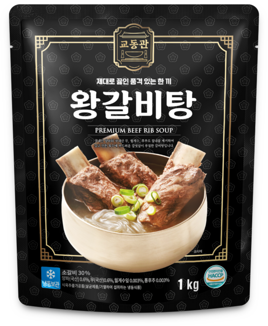 교동식품 교동관 왕갈비탕, 1개, 1kg