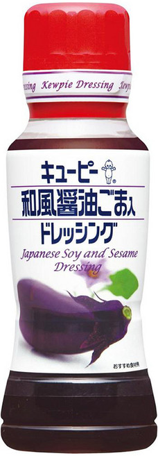 큐피 일본풍 간장 참깨 드레싱 180ml, 1개
