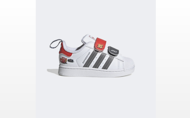 (ABC마트 광주충장NC점) 아디다스X픽사 카 슈퍼스타 II 인펀트 ADIDAS PIXAR CAR SUPERSTAR II CF I JQ1336 (120~160)