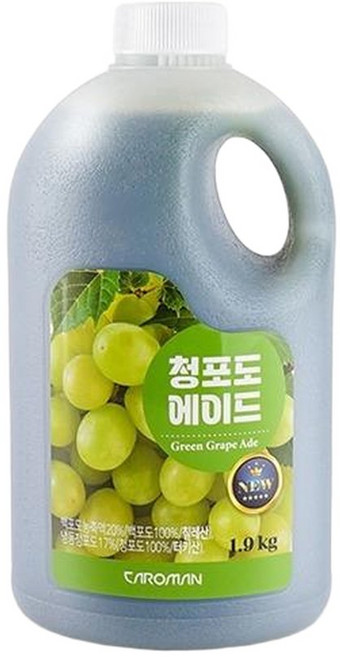 까로망 청포도 에이드 1.9kg, 1개