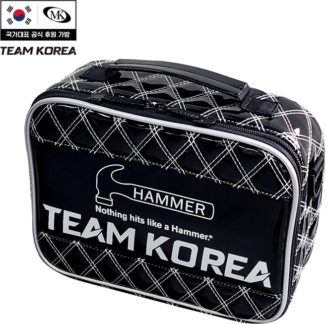 햄머 팀 코리아 악세사리 백 파우치 볼링가방 볼링백 국가대표, 1개