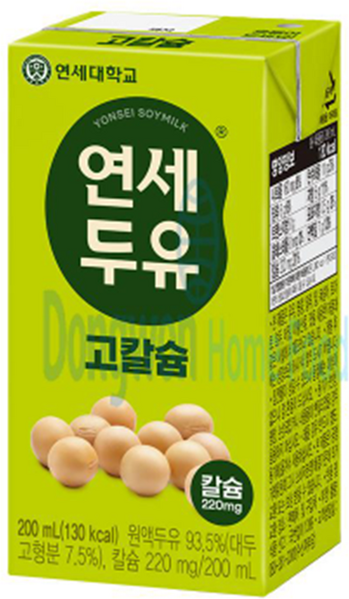 연세유업 고칼슘두유, 200ml, 6개