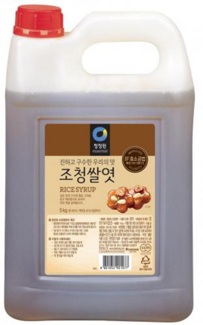 청정원 조청쌀엿 대상 실온, 1개, 5kg