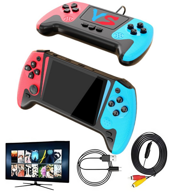 자홀포 레트로 가정용 게임기 500+ 미니 고전 오락실게임기, 2인용