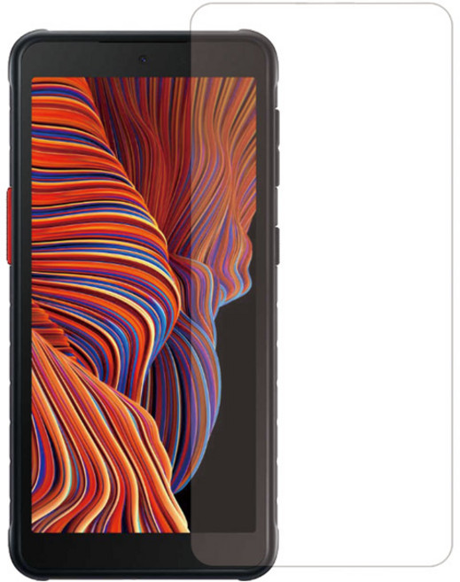 스톤스틸 갤럭시 엑스커버5 X cover5 방탄 강화 유리 액정 보호 필름 (G525), 1개