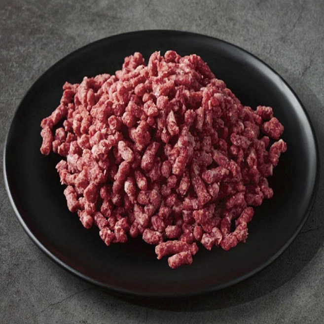 [BJMarket] 국내산 한우 다짐육 300g 1+등급 이유식소고기, 한우 다짐육  1+  300g