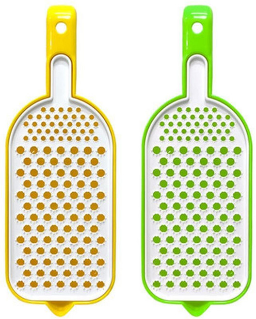 일조 사각 강판 감자갈기, 노랑