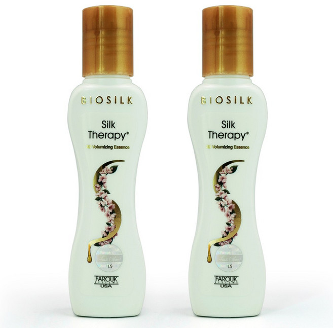 실크테라피 3D 볼류마이징 헤어 에센스, 60ml, 2개