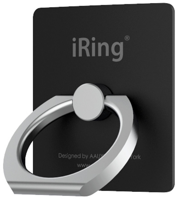 억스 아이링 오리지널 매스티지 스마트링 핸드폰 스마트톡 핸드 그립 거치대, 매트블랙(무광), 1개